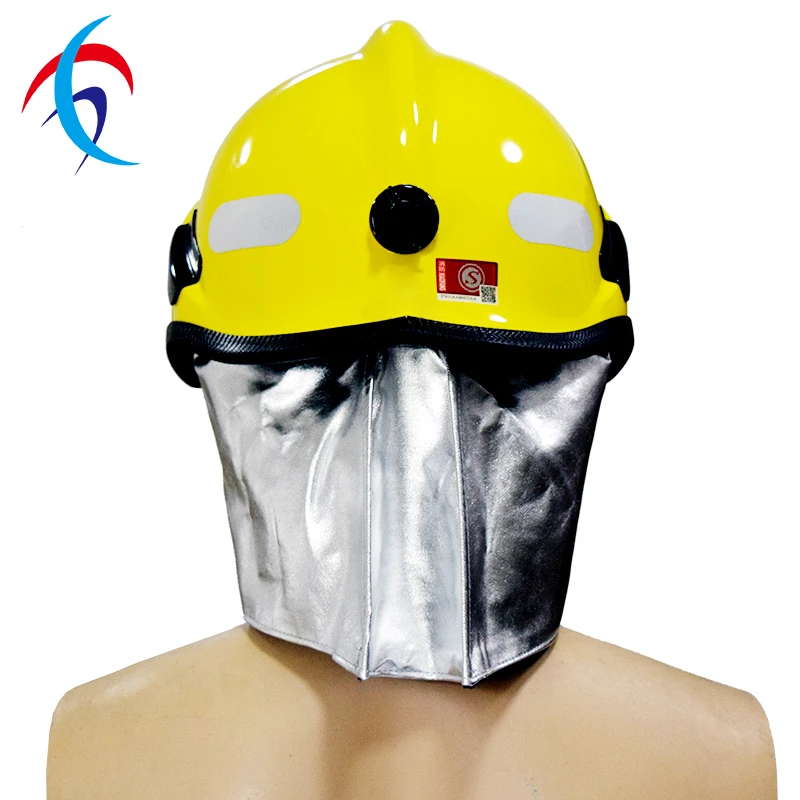 European Style Fire Fighter Helmets Factory Direct Wholesale Anti-fog Fire Proof Helmet for Fire Fighting