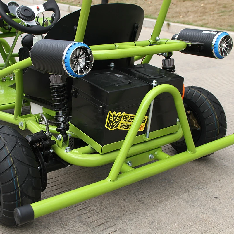 1 местный Электрический go kart картинг 500 Вт Номинальная для подсвечивания грузовиков и парк развлечений регулируемое