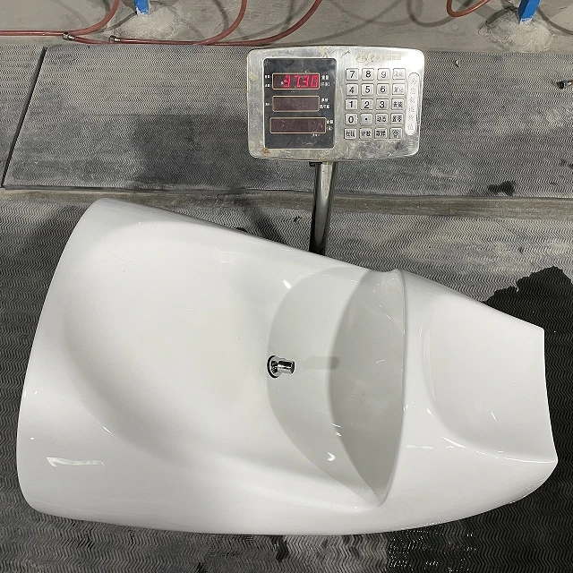 Ceramic Bathroom Sink Double Level Wash Stand Full Pedestal Muslim Wudu Basin