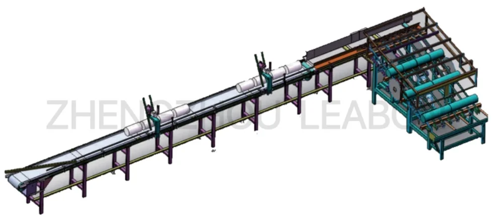 Multi Blade Round Wood Rip Sawmill Electric Long Log Timber Break Saw Machine with CE