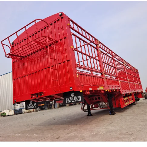 Factory direct sales Special Customized short transportation 9.60m High Fence semi trailer