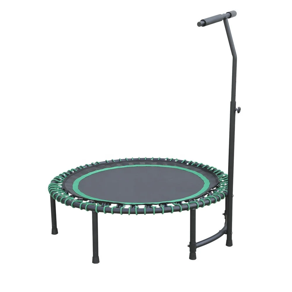 JHX Indoor Bungee cord Jumping Rebounder Gymnastic Fitness Mini Trampoline