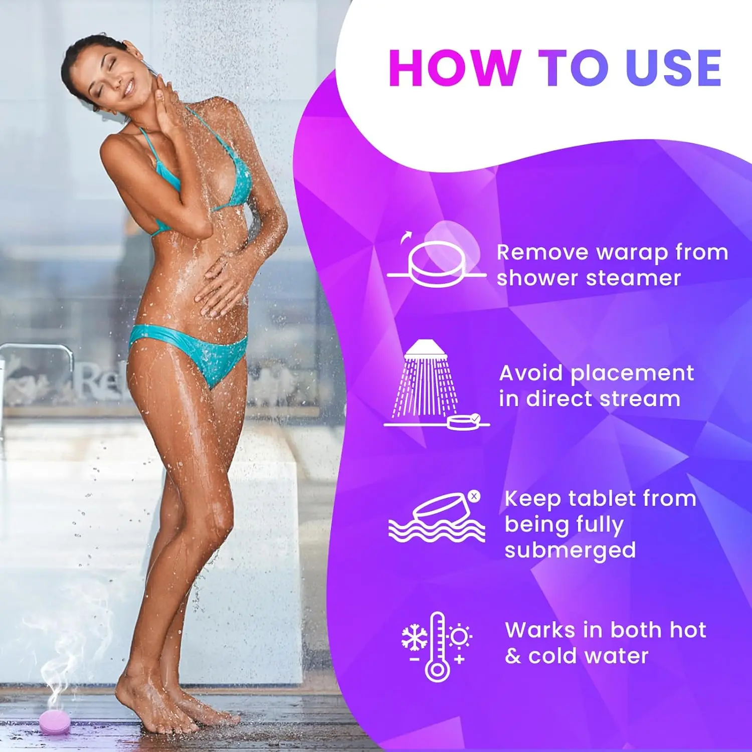 Shower Steamers Aromatherapy Shower Bombs Eucalyptus Shower Tablets For Nasal Congestion Essential Oil Stress Relief Bath Gifts