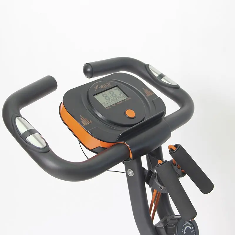 Indoor Body Building Home Gym Equipment Fitness Machine Exercise Folding Magnetic Static Bike Bicycle Sports