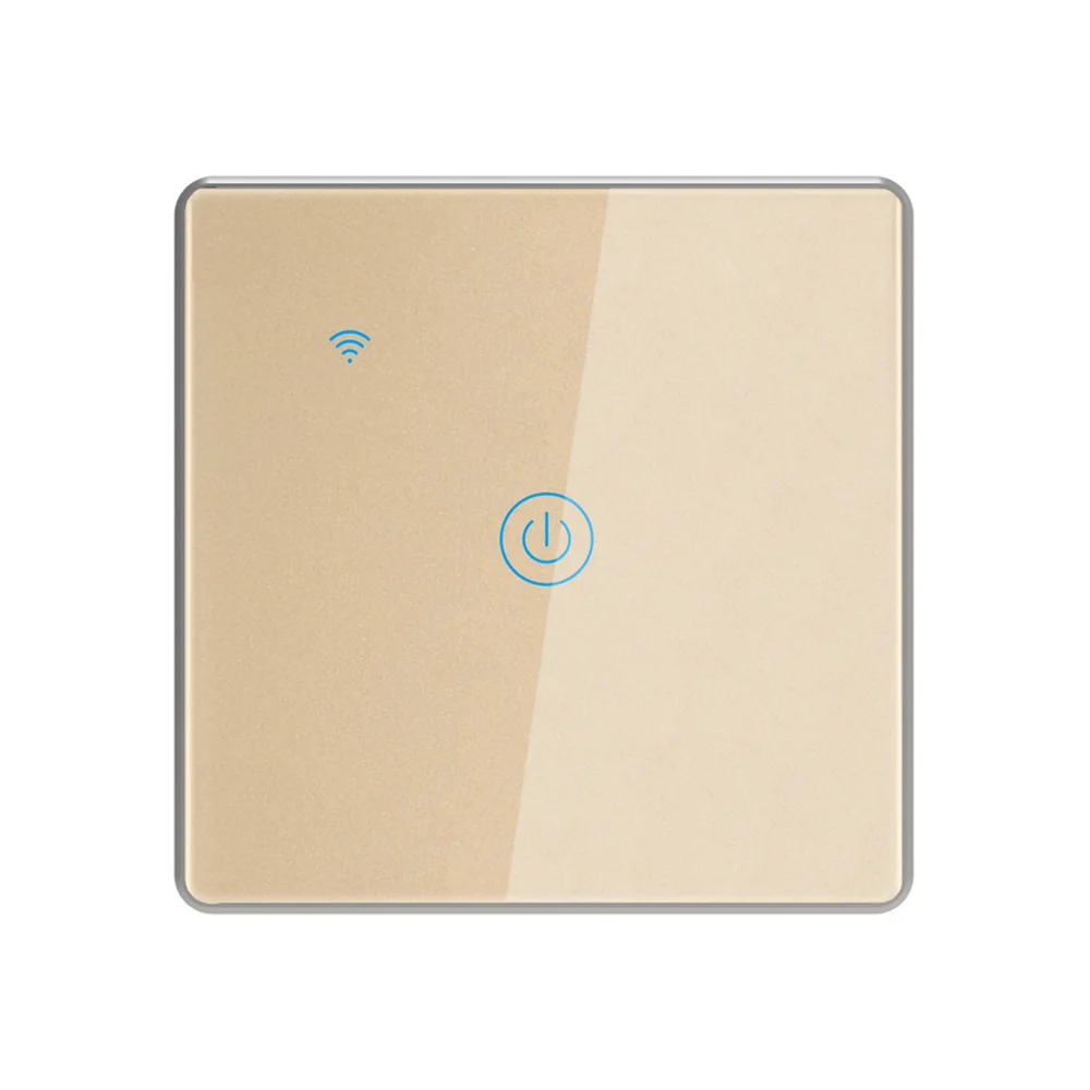 ksmt Smart Hotel Room Wall Switch Light Dimmer Home Wall Switch Customized Logo Brand Tuya Zigbee Touch Wall Switches 1Gang1Way