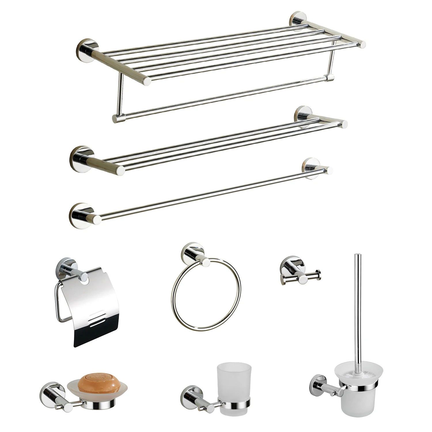 sanitary hardware / bathroom accessories set