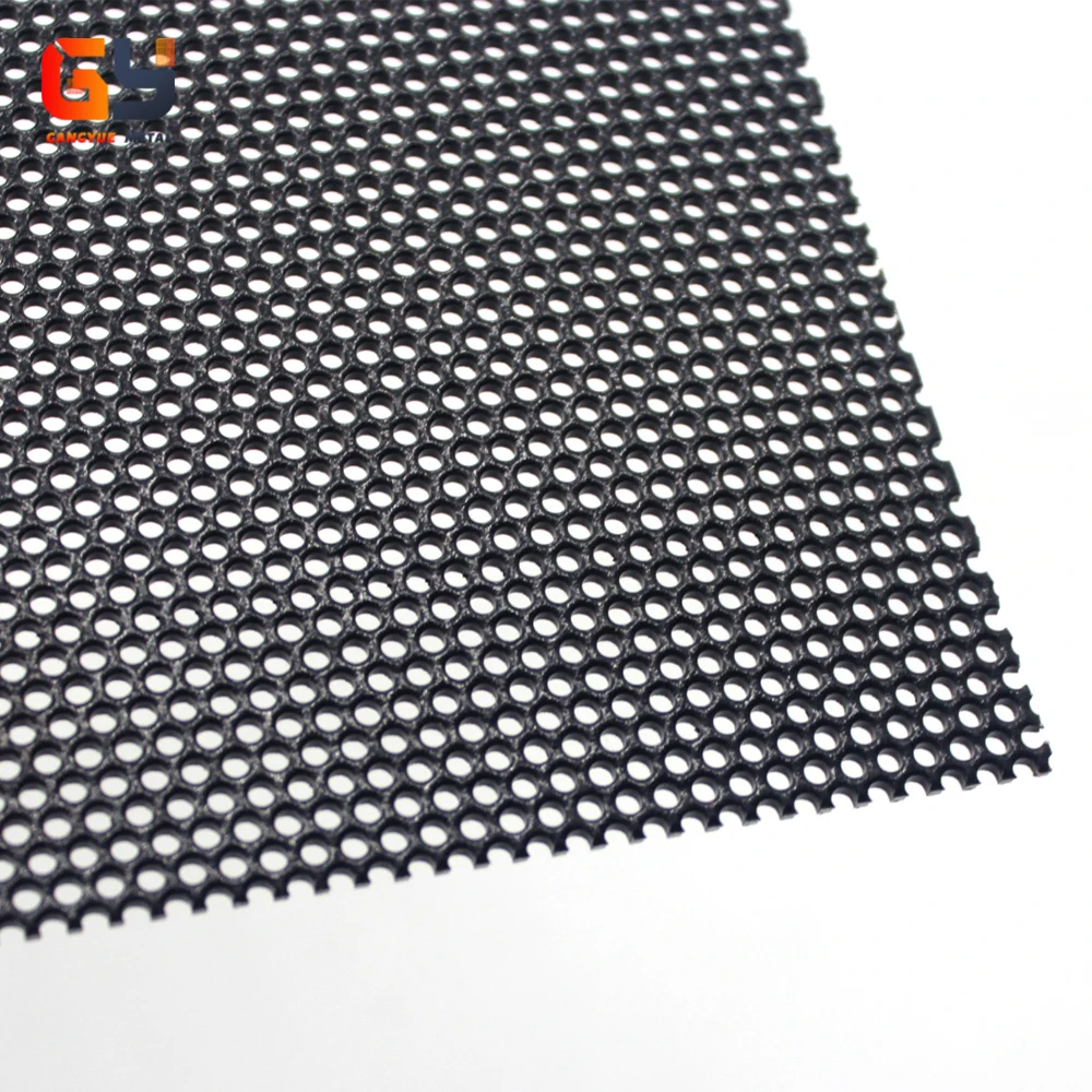 Australian Standards DVA Mesh Black Window Screen Mesh Aluminum Perforated Sheet
