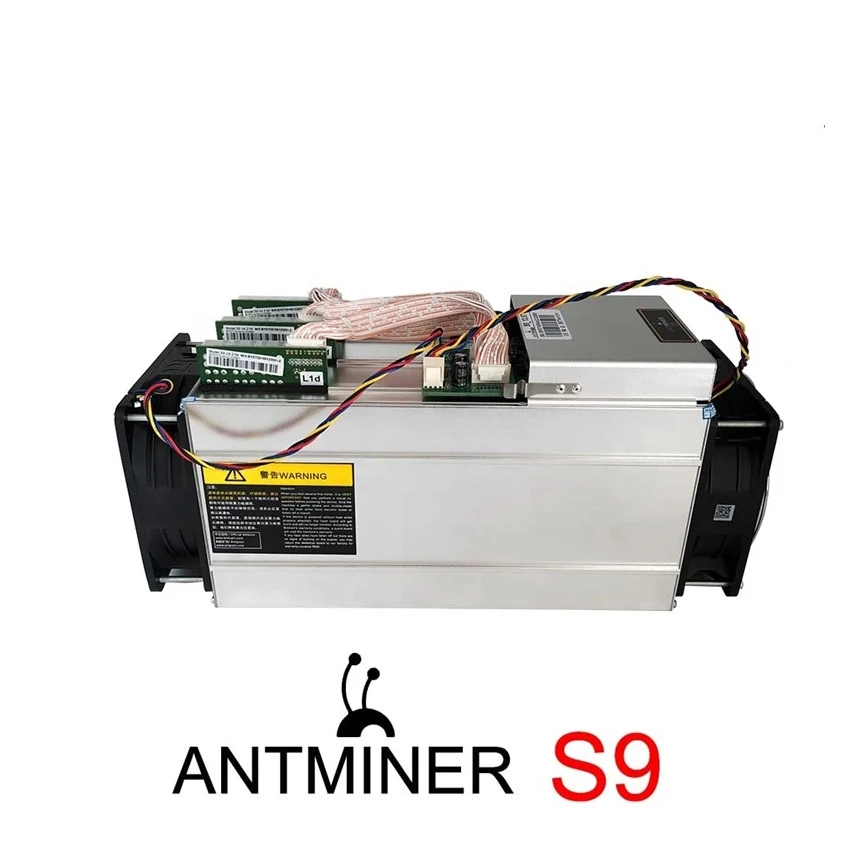 Китайский заводской продавец Antmin бывший в употреблении Майнер Asic Antminer S9 машина для добычи