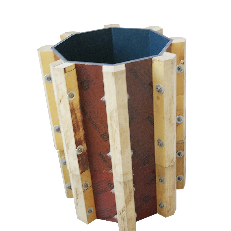 wooden concrete column formwork replace costly steel column formwork, save 50% cost