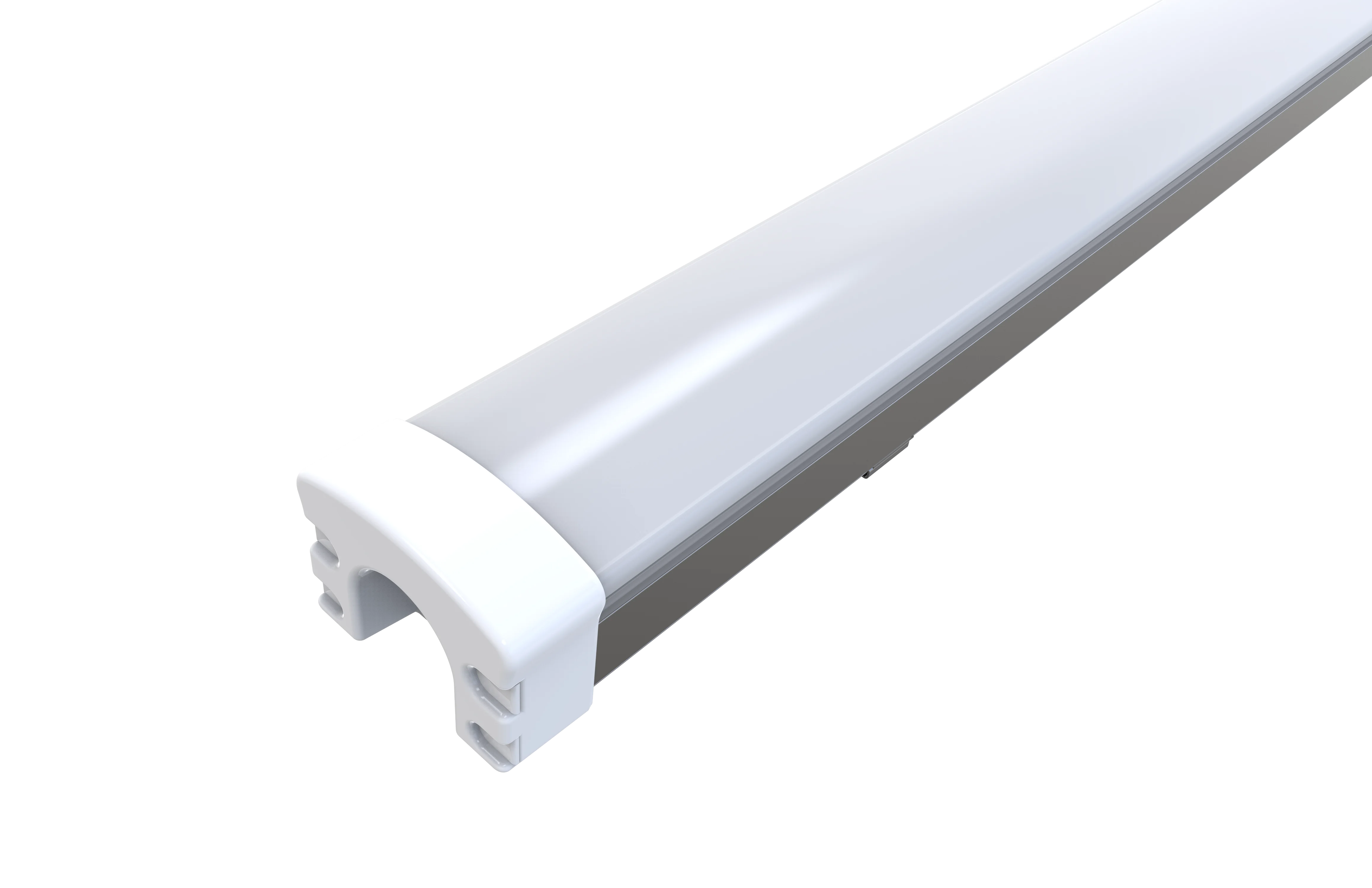 UL Certified IP66 Ik10 Linkable Dimming Vapor Tight Light for Commercial Spaces