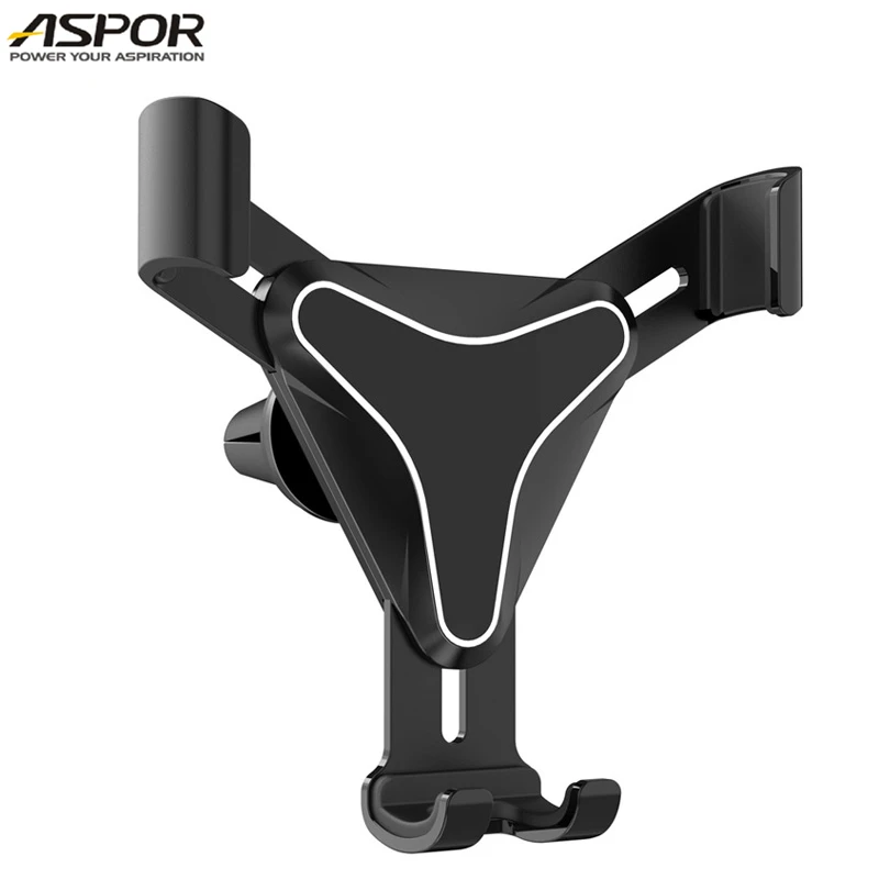ASPOR Gravity Sensing Silicone Antiskid 360 Degrees Rotations Car Holder