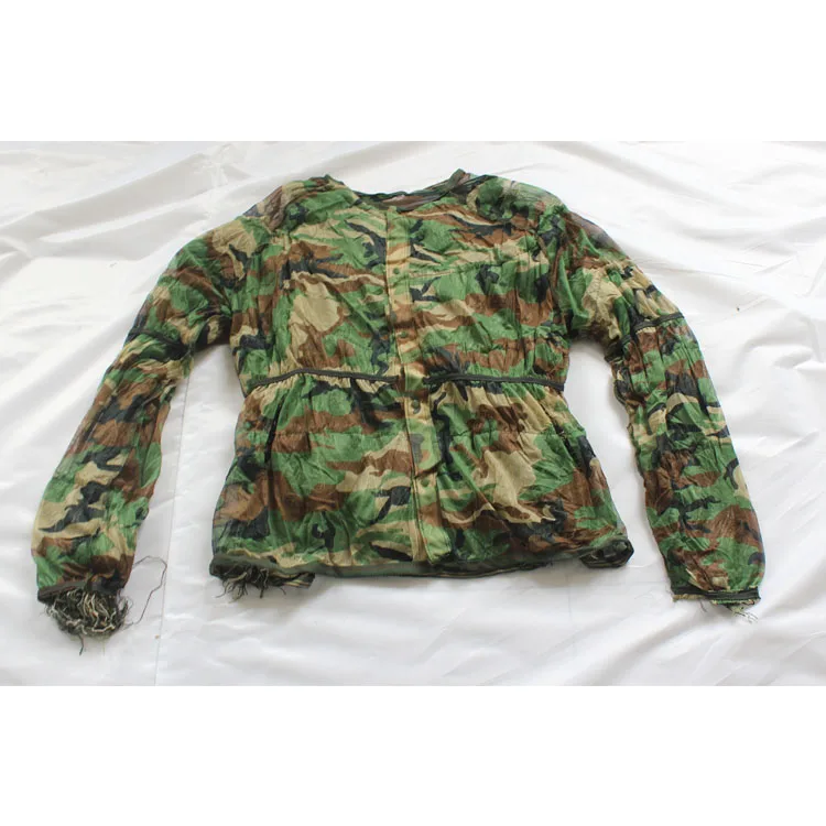  Камуфляжная накидка с 3d листьями камуфляжная костюм ghillie военное охотничье пончо из