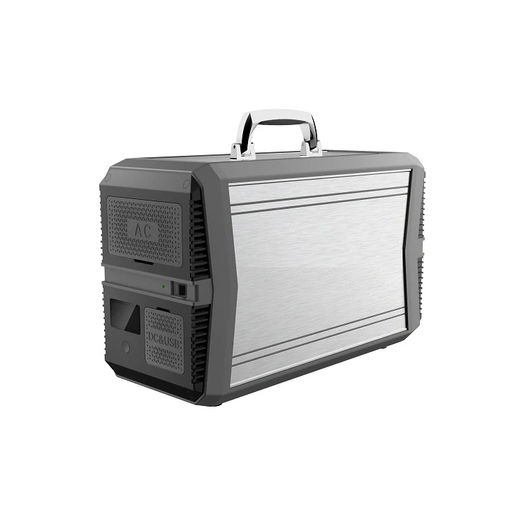 Original Manufacturer multi function lithium ion battery solar generator for various phones and lights