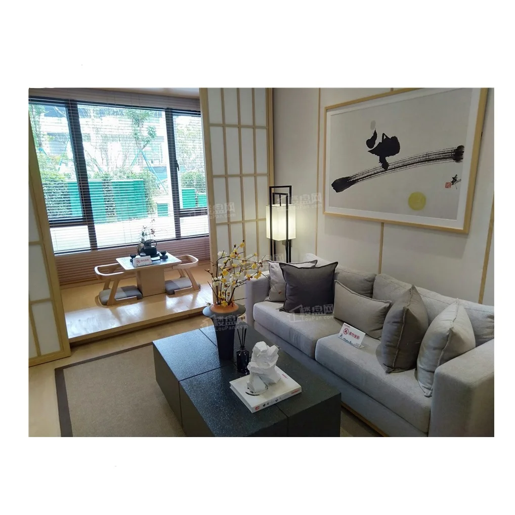 High End Zhaoqing Wanda Xijiang House One Stop Real Estate Solution A-Frames 3 Bedroom Prefab House