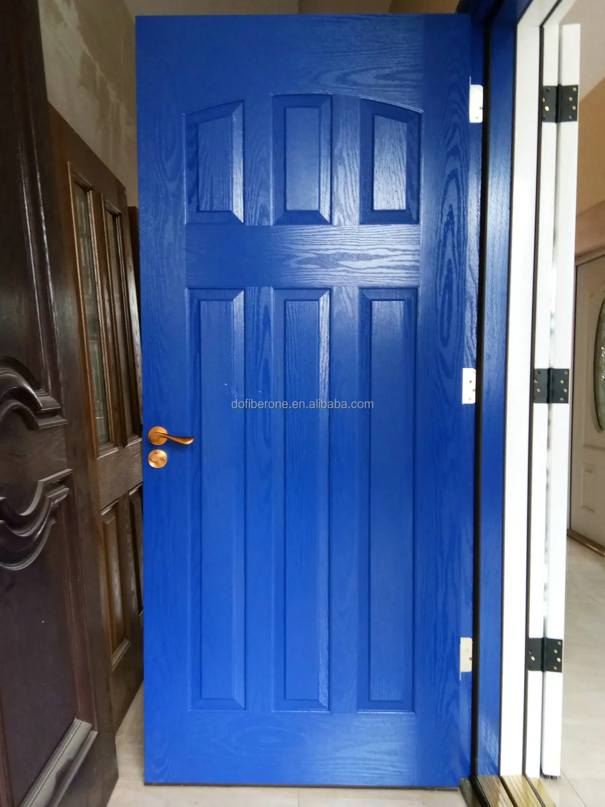 Shanghai Dofiberone US and UK standard fiberglass exterior door