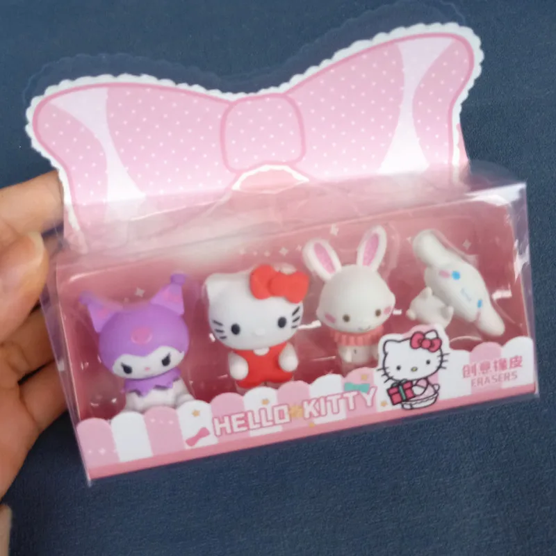 Sanrio семейная серия ластиков креативный обучающий приз подарок 3D стерео ластик