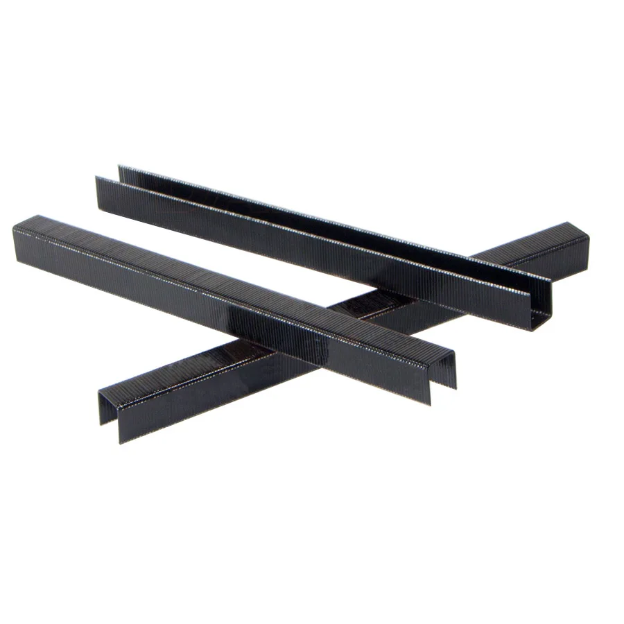 21 Gauge 1/2 Inch 12.8mm Crown 80 Series galvanized finishing Fine Wire Staples with 8016 pneumatic stapler