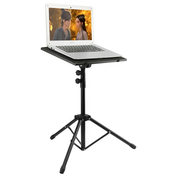 Amazon Hot Selling Height Adjustable Tripod Computer DJ Equipment Tripod Notebook Projector Universal Tripod