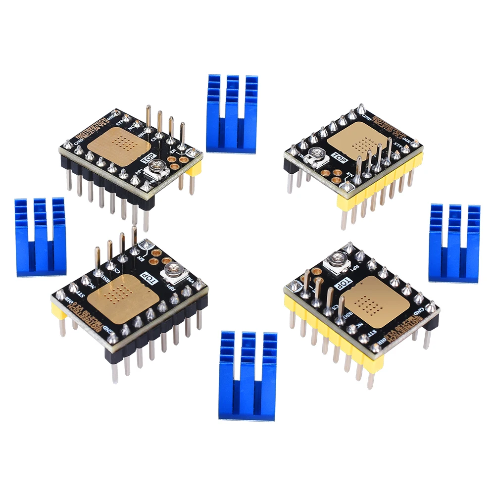 TMC2100 Драйвер шагового двигателя Stepstick SKR V1.3 MKS GEN V1.4 L Ramps 1 6 Запчасти для