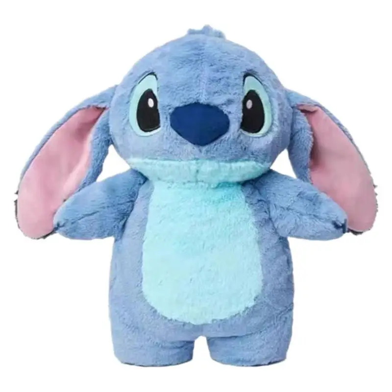 Winter cartoon hand warmer Stitch water-filled hot water bottle cute plush toy warm hand