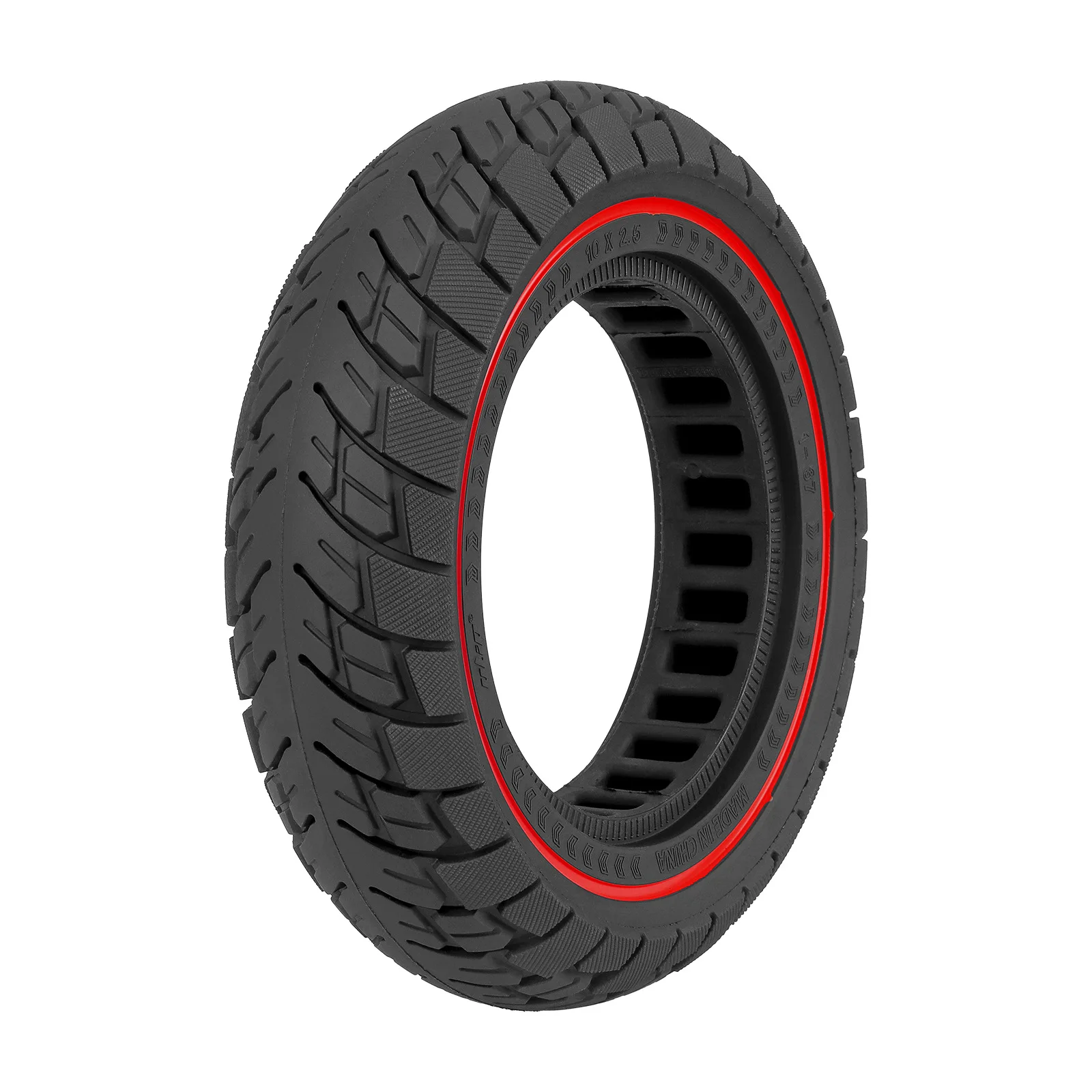 Ulip 10*2.5 red ring off-road solid tires with 10*2.125 tires scooter accessories