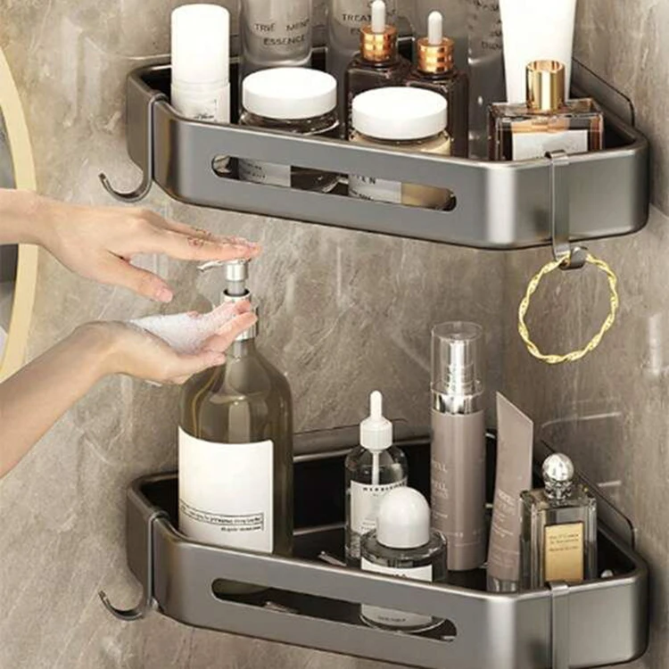 wholesale custom wall organizer shower caddy bathroom corner shelf shower caddy shelf organizer rack