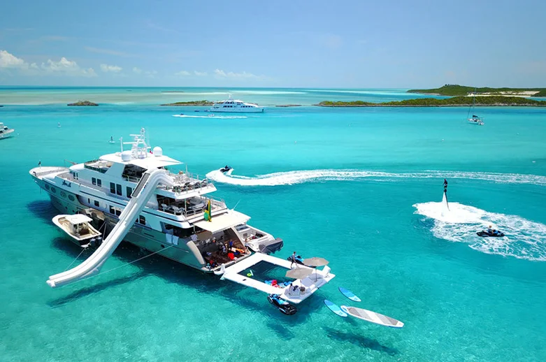 Double Layer Ocean Pool Float Yacht Dock Platform Inflatable Sea Swimming Pool with Net