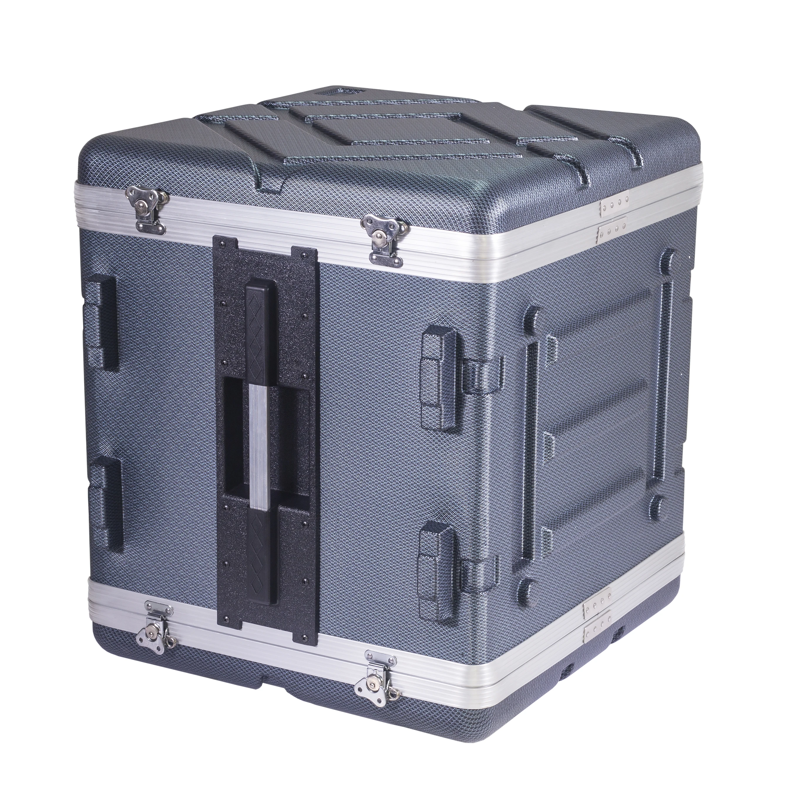 Heavy Duty ABS case for Amplifier Equipment Rack Case 6u with trolley flight case hard