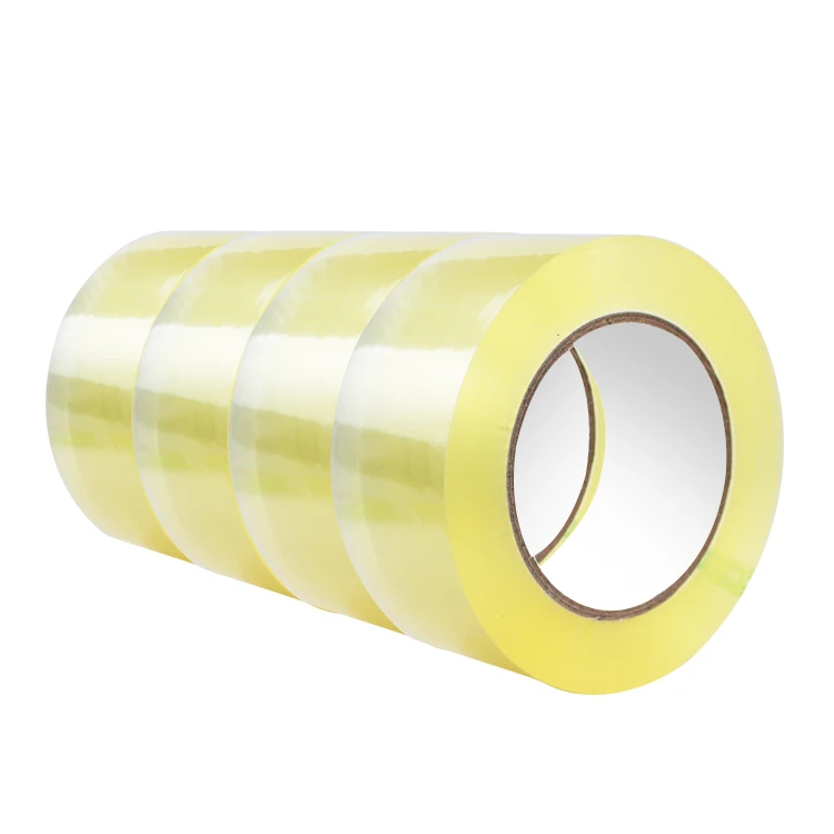 
Оптовая продажа, акриловая уплотнительная лента на водной основе, прозрачная упаковочная клейкая лента BOPP 