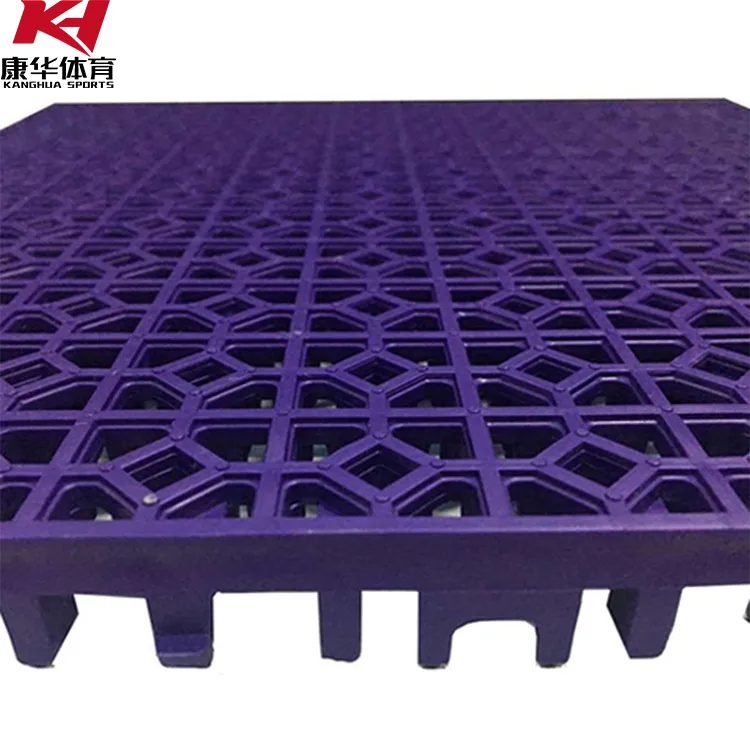 Portable PP plastic material interlocking system custom backyard 3x3 outdoor sports basketball court floor tiles for sale