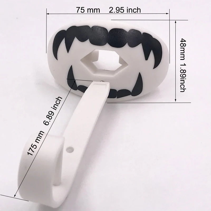 Soccer Mouth Guard for Football Mouthpiece Rugby Lip Tooth Protector Gum Shield Sports Mouthguard with Straps Adult Kids