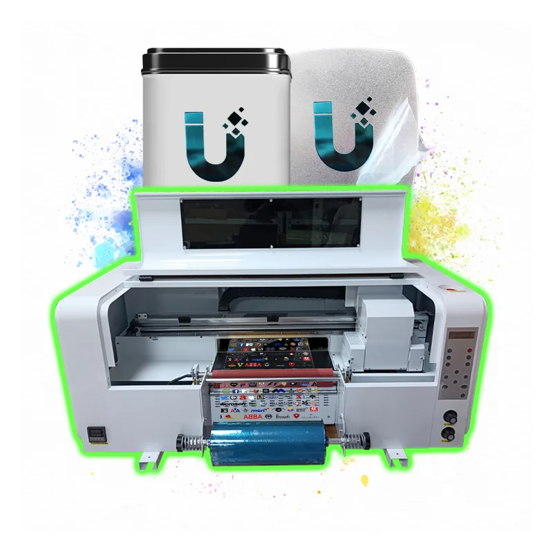 Factory Direct Supply High Quality Small Dtf Uv Led Printer With Dual Xp600 Print Heads