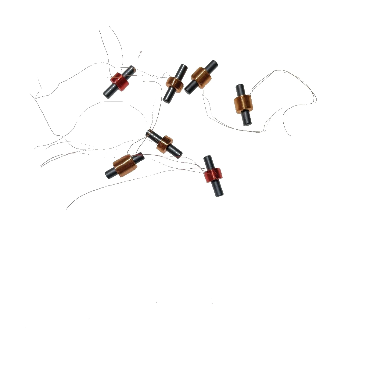 Проволочные катушки индуктивности воздуха для взрослых