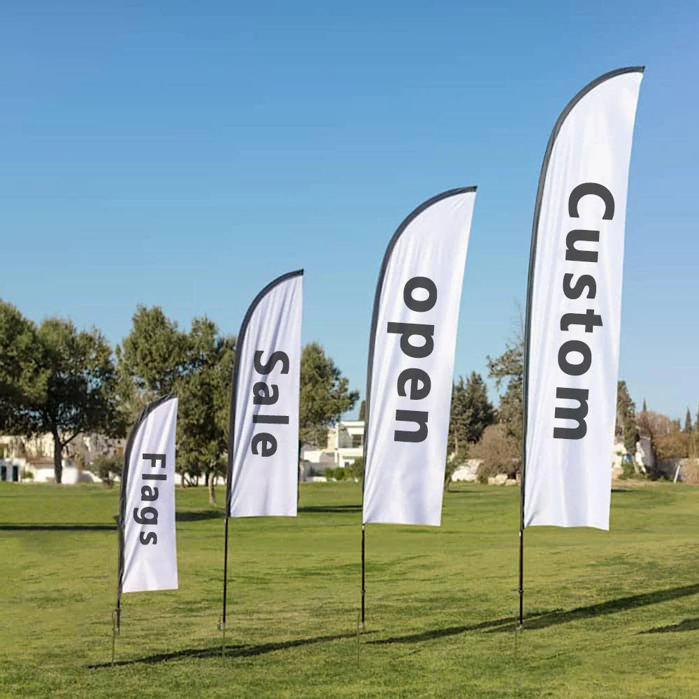 Car Sale Flags Digital Printed Outdoor Car Dealership Flag with Company Sale Market Stall