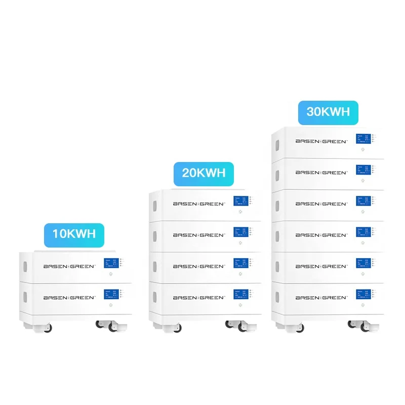 Basen 51.2V 48V 10Kwh 20Kwh 30Kwh 100ah Off Grid Home Solar Stacked Energy Storage LiFePO4 Lithium Battery System