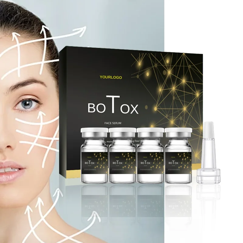 Free Private label Remove wrinkles skincare lifting Face Anti-Aging Firming Botoxin facial serum