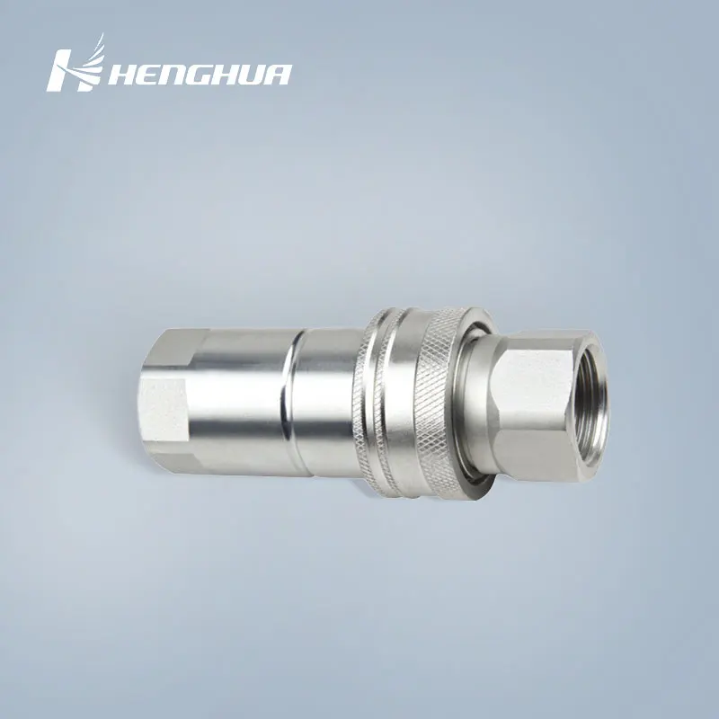 Seamless Hydraulic Connections ISO7241A Quick Connect Hose Fittings Hydraulic Quick Coupling