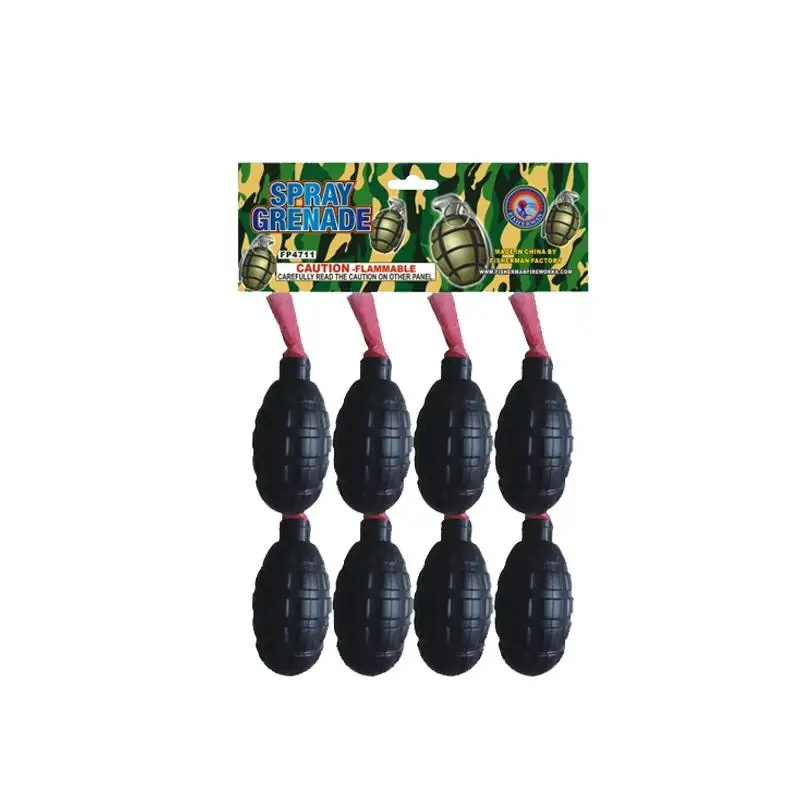 Hot sales factory price  spray grenade shape fountain fireworks