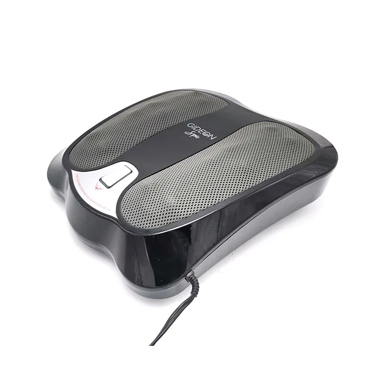 PX-105 OEM (Black) infrared heating kneading foot massager with 18 3D rollers