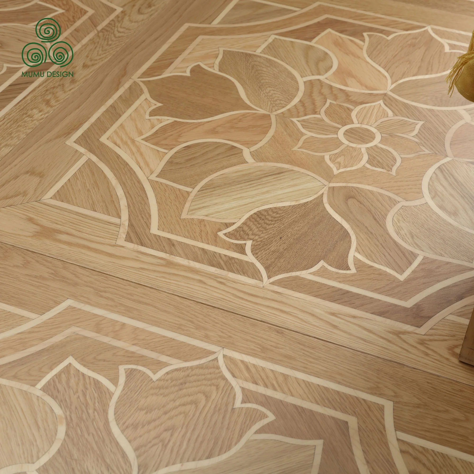 MUMU French Antique Natural Wood Chevron Herringbone Floating Wood Parquet Flooring Price