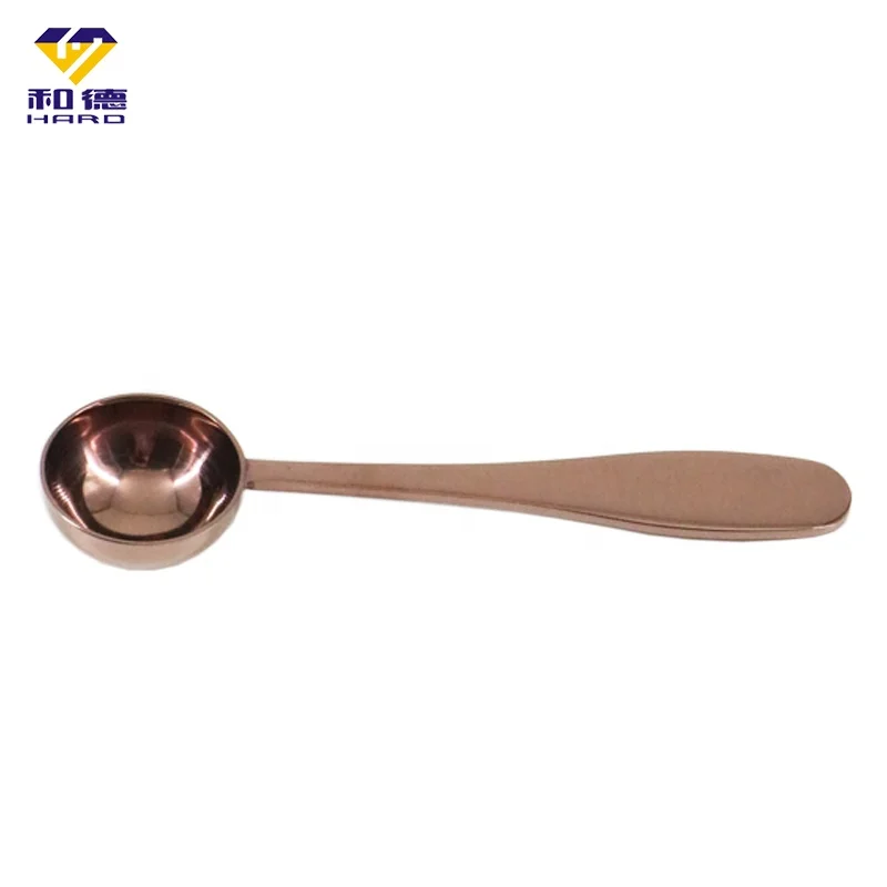 Ложка для чая медного цвета 7 5 мл мерная ложка из нержавеющей стали 18/8 металлическая кофе маття листового