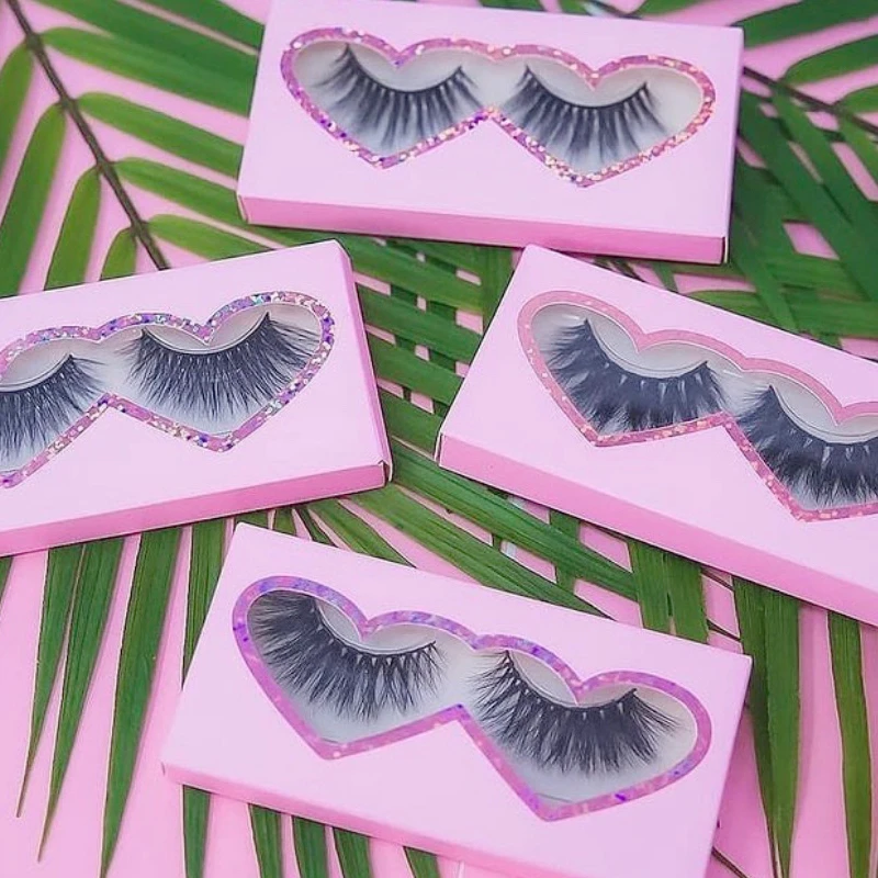 wholesale fluffy 3D real mink DD curl lashes 20mm 25mm volume eyelash manufacturer