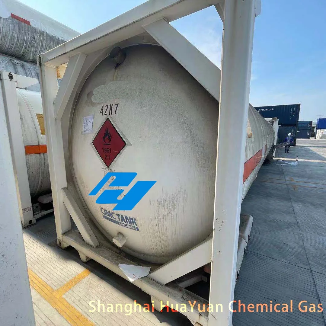 Этан c2h6 ISO бак Этан газовый хладагент газовый завод