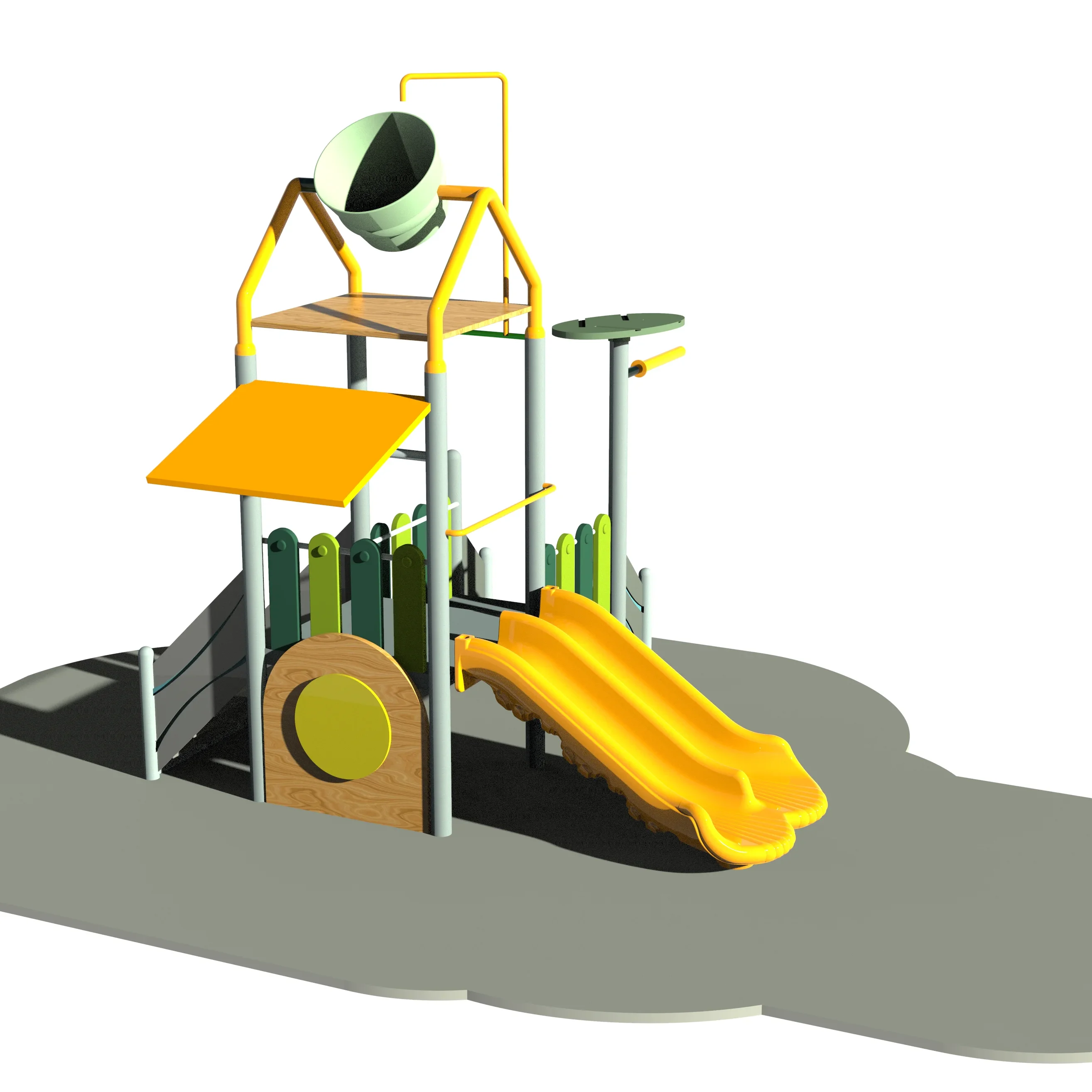 aqua park rides wave pool games toy splash pad fun plastic tube slip spray ground plastic water slide