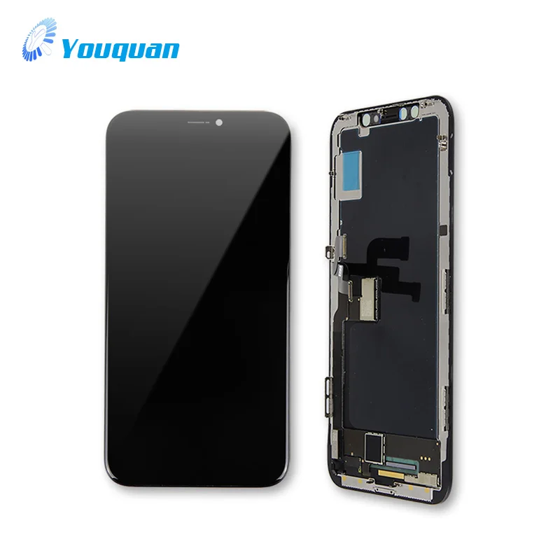 
mobile phone lcd touch screen replacement for iphone X, lcd display digitizer full assembly for iphone 10 