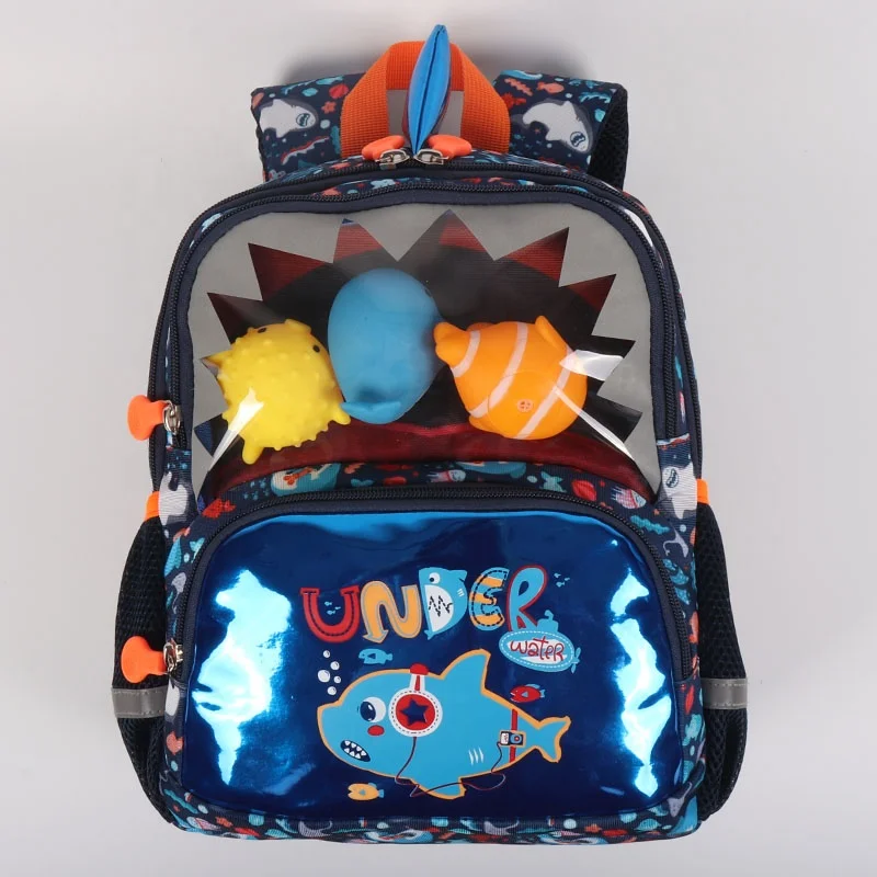 Wholesale Custom 3D Cute Cartoon Animal Kindergarten School Bags Children Kids Toddler Backpack
