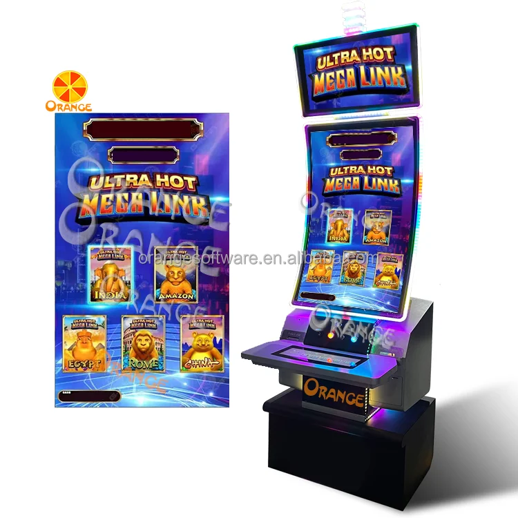 USA Market High Quality  Skill Multi Games Arcade Cabinet Mega Link 5 in 1 skill game board video game machine for sale