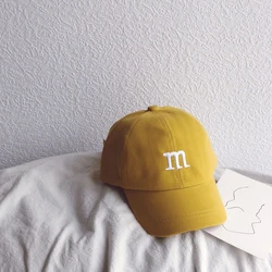 OEM Custom Toddler Baseball Cap Spring And Autumn Cartoon Boy Girl Flat Along Hip Hop Baby Baseball Cap