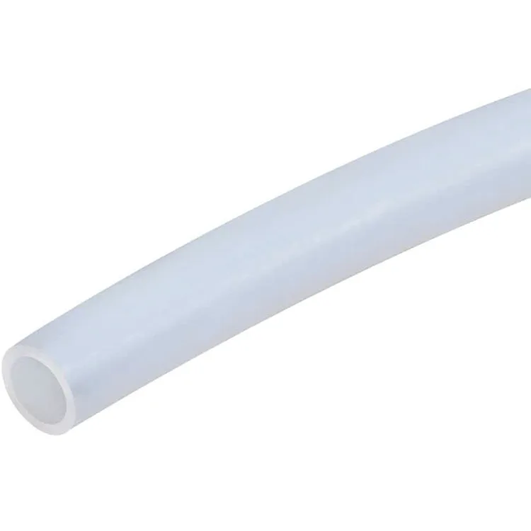PTFE0640 Virgin High Temperature pressure Resistant milky white Plastic hose PTFE tube