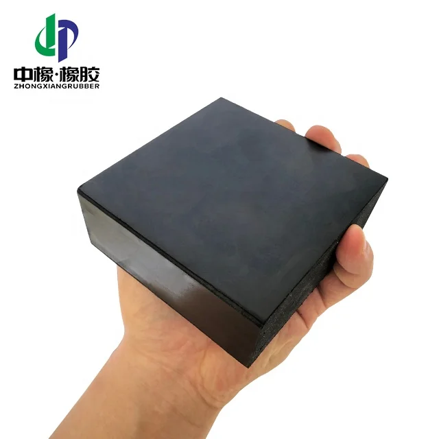 parts silent  anti vibration recycled rubber block